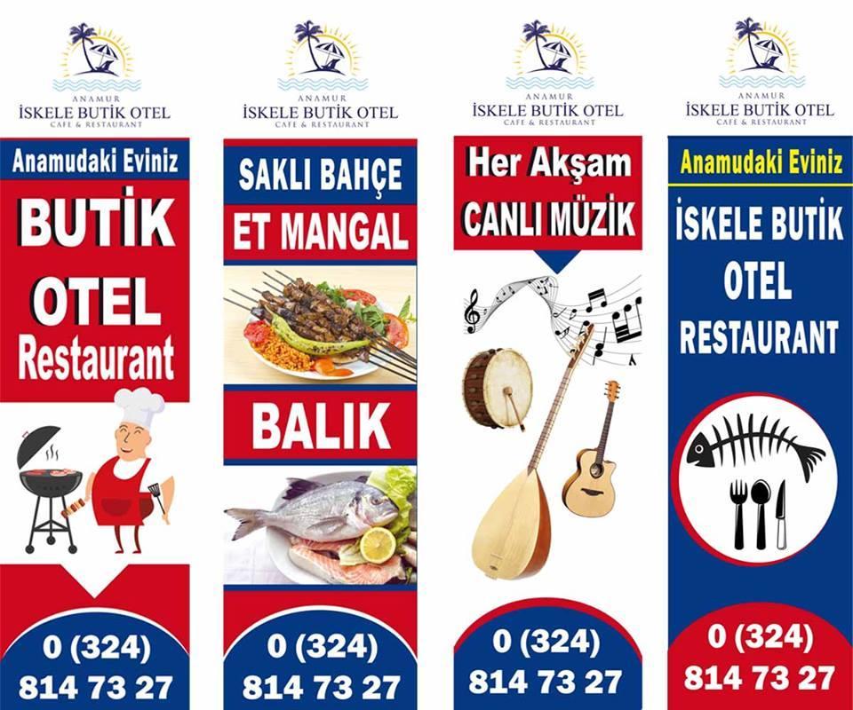 Iskele Butik Otel Анамур Екстер'єр фото